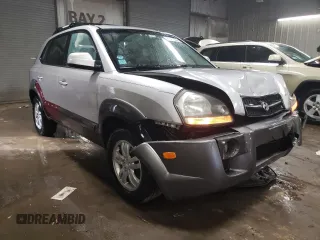 2006 Hyundai Tucson GLS with VIN KM8JN12D56U315191, listed as a Copart auction lot 46646905 with 176,566 mi miles and Salvage Title. Bid and sale history available at carsss.com. Image 4.