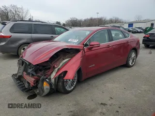 2014 Ford Fusion SE Hybrid with VIN 3FA6P0LU5ER145861, listed as a Copart auction lot 46582675 with Not Provided miles and Salvage Title. Bid and sale history available at DreamBid. Image 1.