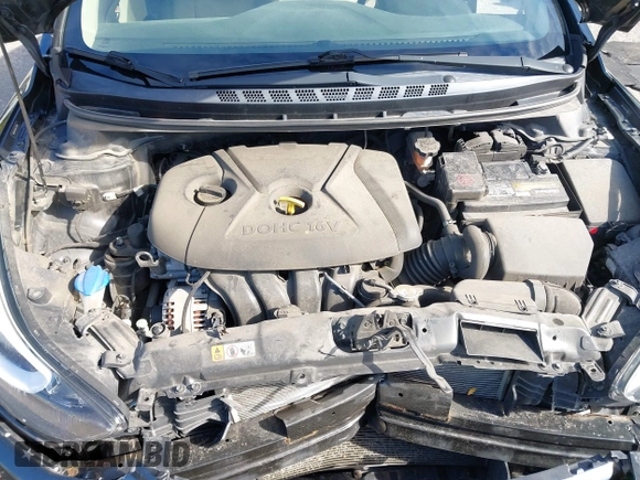 2016 Hyundai Elantra SE with VIN 5NPDH4AE8GH778894, listed as a IAAI auction lot 40587250 with 91,274 mi miles and . Bid and sale history available at DreamBid. Image 10.