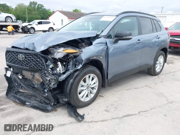 2025 Toyota Corolla Cross LE с VIN 7MUCAAAG9SV129579, выставлен на аукционе IAAI как лот 41976454 с пробегом 91 миль миль и . История ставок и продаж доступна на DreamBid. Изображение 2.