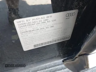 2016 Audi Q5 Premium с VIN WA1C2AFP3GA040086, выставлен на аукционе IAAI как лот 42805635 с пробегом 85 126 миль миль и . История ставок и продаж доступна на DreamBid. Изображение 9.