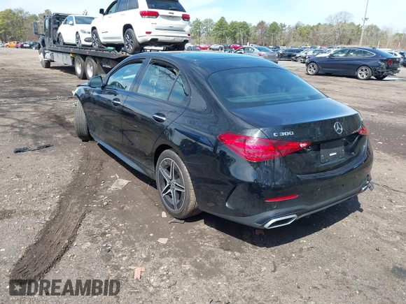 2023 Mercedes-Benz C 300 with VIN W1KAF4HB7PR106473, listed as a IAAI auction lot 42018632 with 10,720 mi miles and . Bid and sale history available at DreamBid. Image 3.