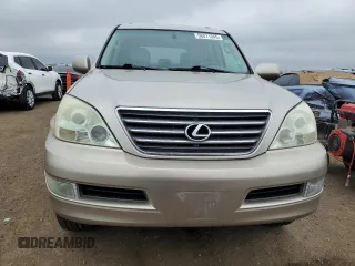 2004 Lexus GX 470 z VIN JTJBT20X740033069, wystawiony jako Copart lot #56011045 z przebiegiem 263 891 mil mil oraz Tytuł czysty. Historia ofert i sprzedaży dostępna na DreamBid. Obrazek 5.