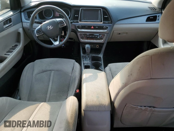 2019 Hyundai Sonata SE with VIN 5NPE24AF8KH806510, listed as a Copart auction lot 64834784 with 30,314 mi miles and Salvage Title. Bid and sale history available at DreamBid. Image 8.