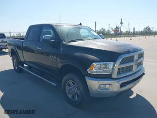 2013 Ram 2500 Laramie with VIN 3C6UR5FL7DG529590, listed as a IAAI auction lot 40608177 with 141,594 mi miles. Bid and sale history available at carsss.com. Image 1.