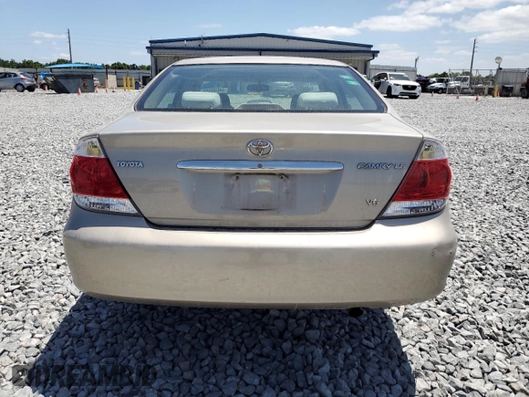 2005 Toyota Camry LE with VIN 4T1BF30K45U616418, listed as a Copart auction lot 54690555 with 127,898 mi miles and Salvage Title. Bid and sale history available at DreamBid. Image 6.