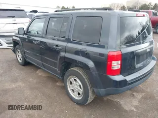 2016 Jeep Patriot Sport with VIN 1C4NJPBB8GD547837, listed as a IAAI auction lot 41556247 with 96,304 mi miles and . Bid and sale history available at carsss.com. Image 3.