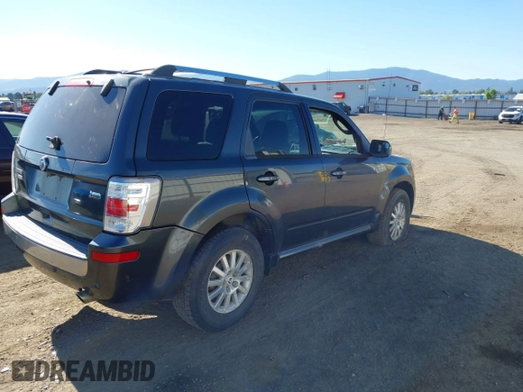 2010 Mercury Mariner Premier with VIN 4M2CN9HG6AKJ17408, listed as a IAAI auction lot 42374385 with 190,488 mi miles and . Bid and sale history available at DreamBid. Image 4.