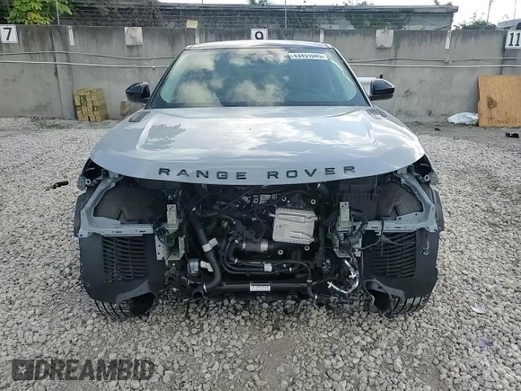 2025 Land Rover Range Rover Velar Dynamic SE with VIN SALYL2EX3SA398872, listed as a Copart auction lot 43451045 with 4,736 mi miles and Salvage title. Bid and sale history available at DreamBid. Image 15.