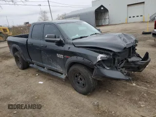 2018 Ram 1500 Tradesman z VIN 1C6RR7FMXJS228777, wystawiony jako Copart lot #81035814 z przebiegiem 175 231 mil mil oraz Szkoda całkowita • Salvage title. Historia ofert i sprzedaży dostępna na DreamBid. Obrazek 4.