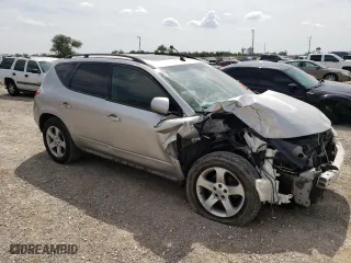 2003 Nissan Murano SL with VIN JN8AZ08T83W100636, listed as a Copart auction lot 72192504 with 0 mi miles and Salvage Title. Bid and sale history available at carsss.com. Image 4.