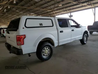 2017 Ford F-150 XL with VIN 1FTEW1EGXHKE26424, listed as a Copart auction lot 62956295 with 209,528 mi miles and Clean title. Bid and sale history available at DreamBid. Image 3.