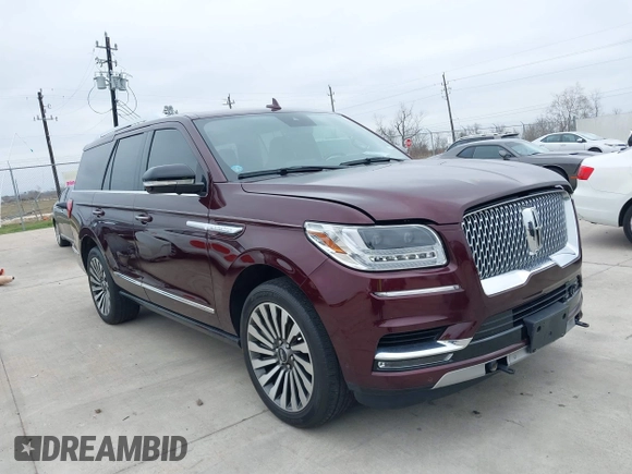 2021 Lincoln Navigator Reserve z VIN 5LMJJ2LT2MEL17430, wystawiony jako IAAI lot #41623672 z przebiegiem 21 706 mil mil oraz . Historia ofert i sprzedaży dostępna na DreamBid. Obrazek 1.