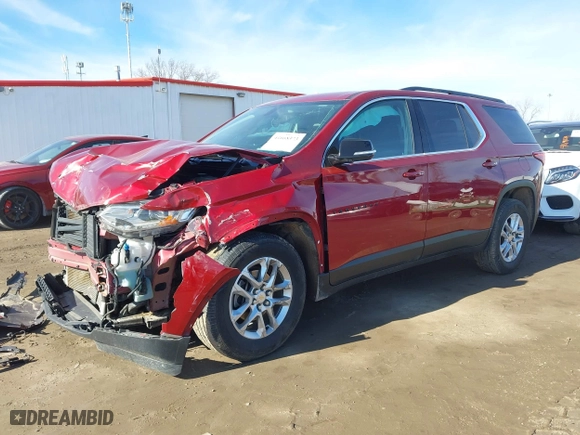 2019 Chevrolet Traverse LT Cloth with VIN 1GNEVGKW3KJ133793, listed as a IAAI auction lot 41668373 with 187,258 mi miles. Bid and sale history available at carsss.com. Image 19.