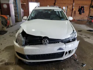 2014 Volkswagen Jetta SportWagen S with VIN 3VWPP7AJ5EM607393, listed as a Copart auction lot 53742145 with 106,782 mi miles and Salvage Title. Bid and sale history available at carsss.com. Image 5.