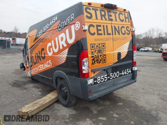 2017 Ram ProMaster Cargo with VIN 3C6TRVBG3HE543864, listed as a IAAI auction lot 41544335 with 81,224 mi miles and . Bid and sale history available at carsss.com. Image 3.
