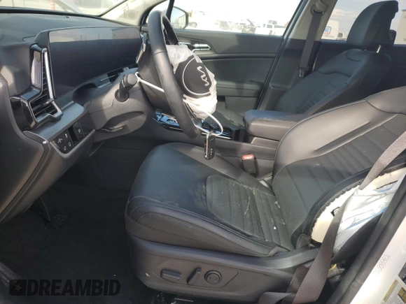 2025 Kia Sportage SX-Prestige with VIN KNDPXCDG1S7177587, listed as a Copart auction lot 42723205 with 6,704 mi miles and Salvage title. Bid and sale history available at DreamBid. Image 7.