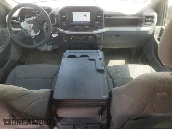 2022 Ford F-150 XL with VIN 1FTFW1E53NFB87371, listed as a Copart auction lot 52205675 with 105,772 mi miles and Salvage Title. Bid and sale history available at carsss.com. Image 8.