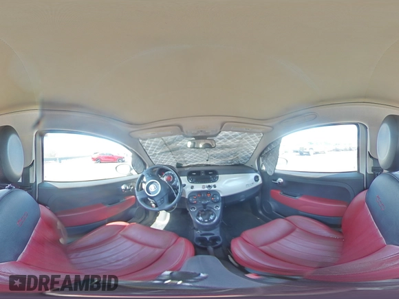 2012 FIAT 500 Gucci with VIN 3C3CFFER9CT174618, listed as a Copart auction lot 52387295 with 119,474 mi miles and Salvage Title. Bid and sale history available at carsss.com. Image 13.
