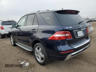 2015 Mercedes-Benz M 400 with VIN 4JGDA5GB3FA514815, listed as a Copart auction lot 43934035 with 90,250 mi miles and Salvage Title. Bid and sale history available at DreamBid. Image 2.