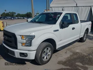 2016 Ford F-150 XL with VIN 1FTEX1CP4GFC85325, listed as a IAAI auction lot 41949318 with 252,263 mi miles and . Bid and sale history available at carsss.com. Image 2.