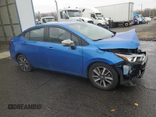 2021 Nissan Versa SV with VIN 3N1CN8EV9ML831185, listed as a Copart auction lot 50714455 with 156,963 mi miles and Clean Title. Bid and sale history available at DreamBid. Image 4.