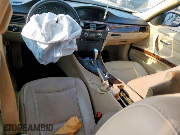 2011 BMW 3 Series 328i with VIN WBAPH5C50BA443612, listed as a Copart auction lot 53496115 with Not Provided miles and Salvage Title. Bid and sale history available at carsss.com. Image 8.