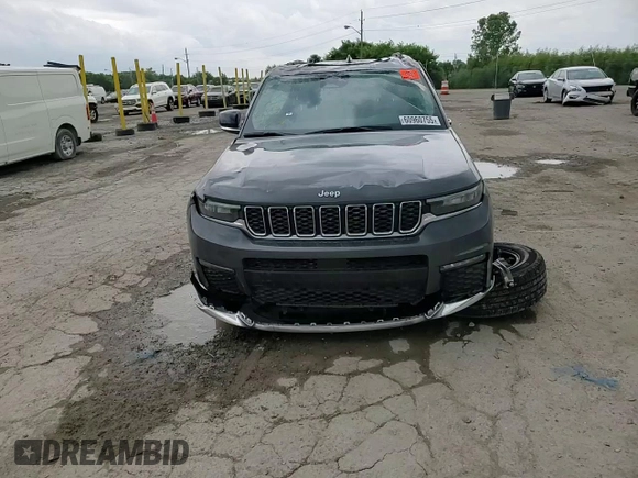 2023 Jeep Grand Cherokee Limited with VIN 1C4RJKBG0P8898802, listed as a Copart auction lot 60960755 with 23,053 mi miles and Salvage title. Bid and sale history available at DreamBid. Image 14.