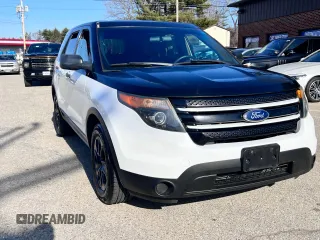 2013 Ford Utility Police Interceptor with VIN 1FM5K8AR8DGA38581, listed as a Copart auction lot 50372065 with 213,638 mi miles and Clean Title. Bid and sale history available at carsss.com. Image 1.