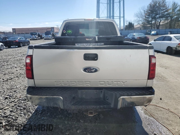 2011 Ford Super Duty F-250 SRW XL with VIN 1FT7X2B66BEA23215, listed as a Copart auction lot 49603615 with Not Provided miles and Salvage Title. Bid and sale history available at carsss.com. Image 6.