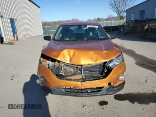 2018 Chevrolet Equinox LS with VIN 2GNAXHEV9J6118339, listed as a Copart auction lot 50763375 with 135,224 mi miles and Salvage Title. Bid and sale history available at DreamBid. Image 5.