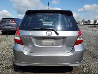 2008 Honda Fit Sport with VIN JHMGD37658S025358, listed as a Copart auction lot 51321675 with 225,596 mi miles and Salvage Title. Bid and sale history available at carsss.com. Image 6.