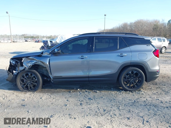 2019 GMC Terrain SLT z VIN 3GKALPEX4KL379539, wystawiony jako IAAI lot #41662177 z przebiegiem 45 545 mil mil oraz . Historia ofert i sprzedaży dostępna na DreamBid. Obrazek 14.