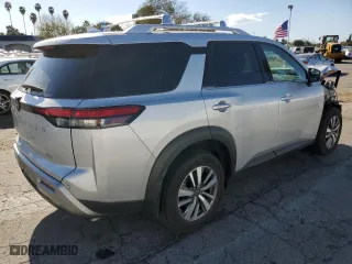 2024 Nissan Pathfinder SL with VIN 5N1DR3CA8RC228316, listed as a Copart auction lot 87428414 with 11,125 mi miles and Salvage Title. Bid and sale history available at carsss.com. Image 3.