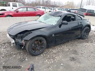 2003 Nissan 350Z Touring with VIN JN1AZ34E03T012155, listed as a IAAI auction lot 41986496 with 162,122 mi miles. Bid and sale history available at carsss.com. Image 18.