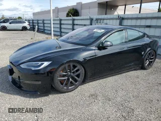 2022 Tesla Model S Plaid with VIN 5YJSA1E64NF461218, listed as a Copart auction lot 84467644 with Not Provided miles and Salvage Title. Bid and sale history available at carsss.com. Image 1.