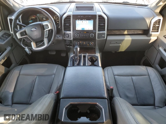 2019 Ford F-150 XL with VIN 1FTEW1E5XKKC33146, listed as a Copart auction lot 58918355 with 113,016 mi miles and Salvage title. Bid and sale history available at DreamBid. Image 8.