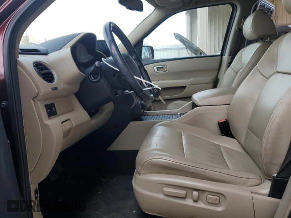 2013 Honda Pilot Touring with VIN 5FNYF4H96DB079063, listed as a Copart auction lot 50065955 with 215,535 mi miles and Salvage Title. Bid and sale history available at carsss.com. Image 7.