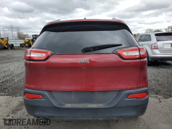 2016 Jeep Cherokee Altitude with VIN 1C4PJLAB1GW302871, listed as a Copart auction lot 50907565 with 154,207 mi miles and Salvage Title. Bid and sale history available at carsss.com. Image 6.
