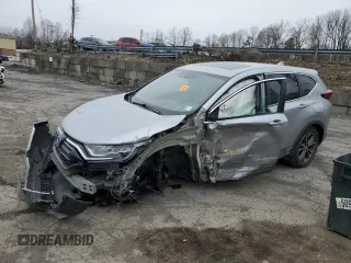 2020 Honda CR-V EX-L with VIN 7FART6H88LE017330, listed as a Copart auction lot 52444145 with Not provided miles and Salvage title. Bid and sale history available at DreamBid. Image 1.
