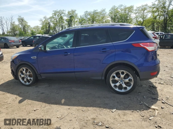 2013 Ford Escape Titanium z VIN 1FMCU0J99DUB78353, wystawiony jako Copart lot #54324725 z przebiegiem 209 829 mil mil oraz Czysty tytuł • Clean title. Historia ofert i sprzedaży dostępna na DreamBid. Obrazek 2.