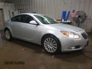 2011 Buick Regal CXL RL1 with VIN 2G4GN5EC0B9212496, listed as a Copart auction lot 89099435 with 61,905 mi miles and Salvage Title. Bid and sale history available at DreamBid. Image 4.