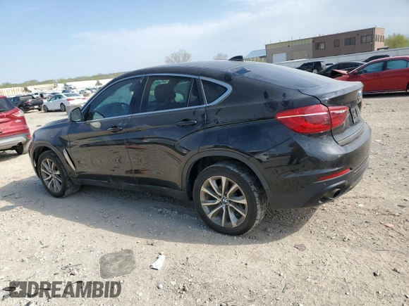 2017 BMW X6 sDrive35i with VIN 5UXKU0C34H0G69209, listed as a Copart auction lot 53488385 with 112,083 mi miles and Clean Title. Bid and sale history available at DreamBid. Image 2.