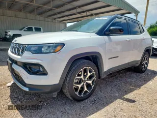 2025 Jeep Compass Limited with VIN 3C4NJDCN1ST523924, listed as a Copart auction lot 63742705 with 22,210 mi miles and Clean title. Bid and sale history available at DreamBid. Image 1.