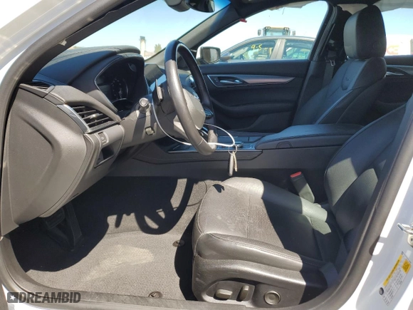 2023 Cadillac CT5 Premium Luxury with VIN 1G6DN5RK8P0139990, listed as a Copart auction lot 70241094 with 27,432 mi miles and Salvage Title. Bid and sale history available at carsss.com. Image 7.