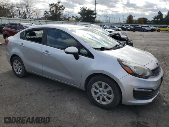 2016 Kia Rio LX with VIN KNADM4A38G6586327, listed as a Copart auction lot 79135274 with 0 mi miles and Clean Title. Bid and sale history available at carsss.com. Image 4.