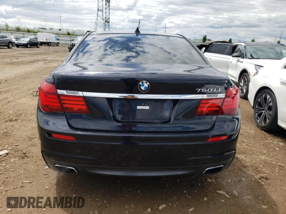 2014 BMW 7 Series ALPINA B7 with VIN WBAYE8C52ED135620, listed as a Copart auction lot 58221745 with 138,418 mi miles and Salvage title. Bid and sale history available at DreamBid. Image 6.