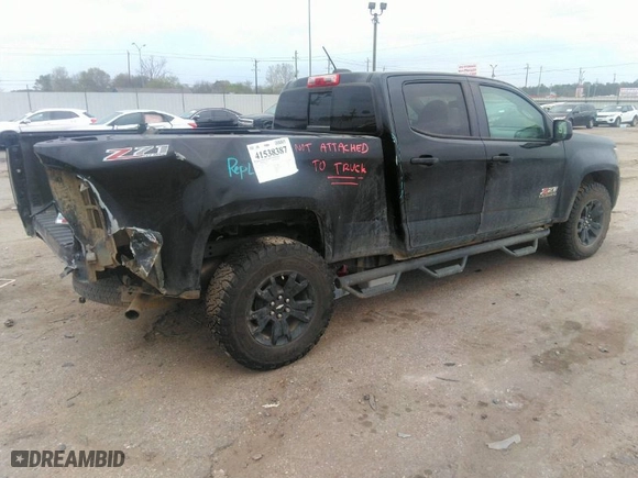 2016 Chevrolet Colorado 4WD Z71 with VIN 1GCGTDE37G1307900, listed as a IAAI auction lot 41538387 with 136,928 mi miles. Bid and sale history available at carsss.com. Image 4.