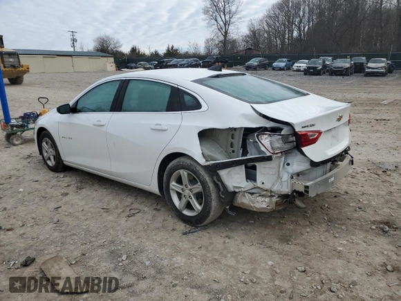2022 Chevrolet Malibu LS with VIN 1G1ZC5ST0NF175347, listed as a Copart auction lot 47647335 with 43,897 mi miles and Salvage Title. Bid and sale history available at DreamBid. Image 2.