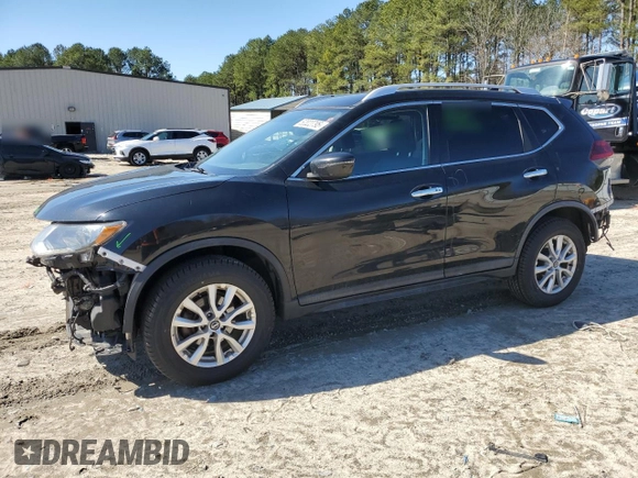 2018 Nissan Rogue SV with VIN KNMAT2MV7JP509671, listed as a Copart auction lot 50022795 with 121,038 mi miles and Salvage Title. Bid and sale history available at carsss.com. Image 1.